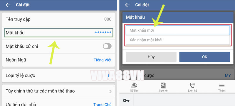 đổi mật khẩu trên viva88 đổi mật khẩu trên viva88